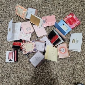 Lot of 10 designer sample womens perfumes